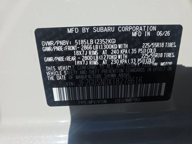 New 2026 Subaru Crosstrek 2.5i Limited AWD/4WD image 25