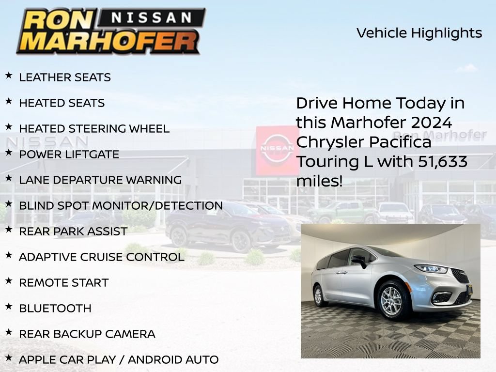 Used 2024 Chrysler Pacifica Touring-L FWD image 14
