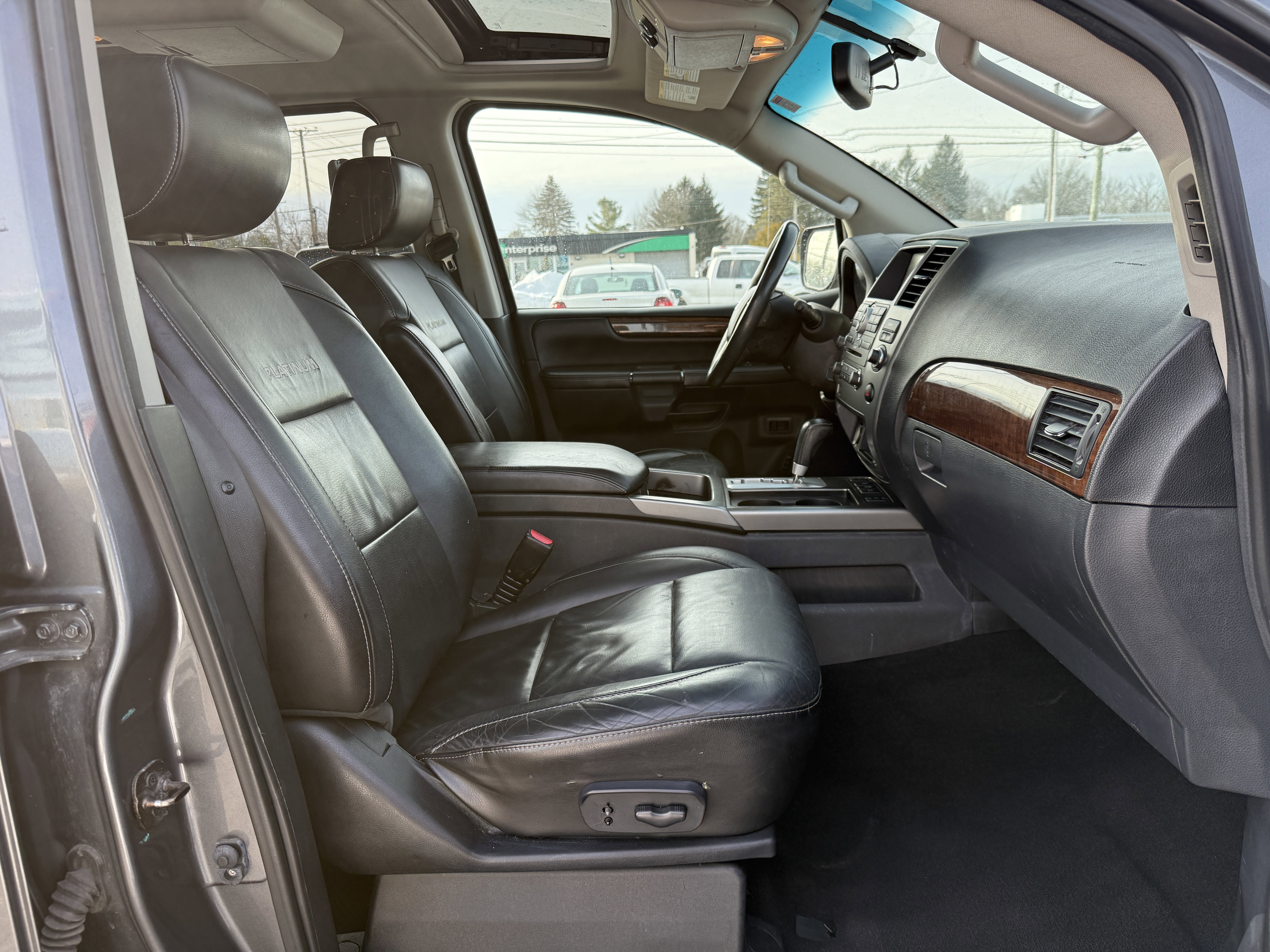 Used 2014 Nissan Armada Platinum w/ 2nd Row Captain Seat Package image 12