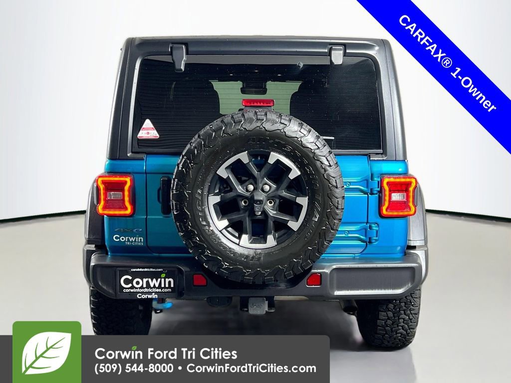 Used 2024 Jeep Wrangler Unlimited Rubicon 4xe w/ Technology Group image 13