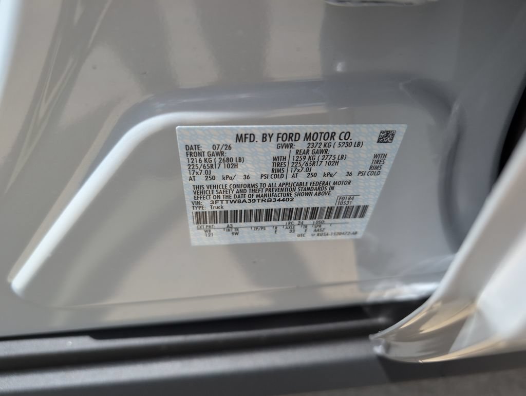 New 2026 Ford Maverick XL FWD image 36