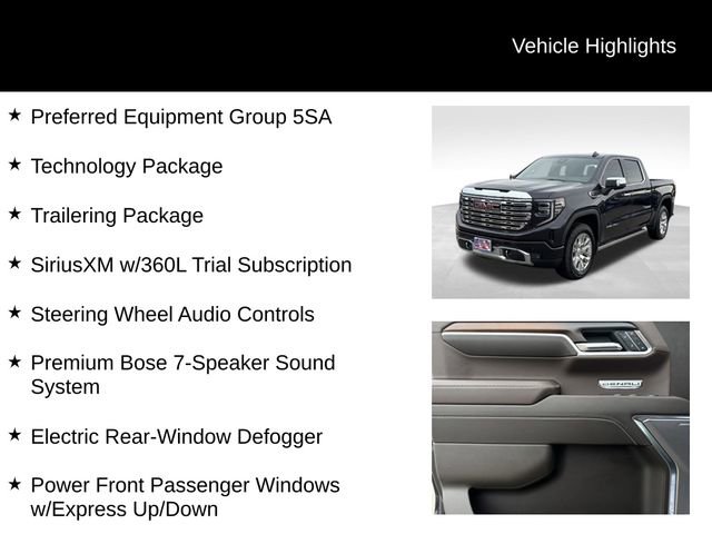 Used 2025 GMC Sierra 1500 Denali w/ Technology Package image 8