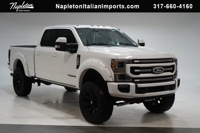 Used 2021 Ford F350 Platinum w/ Snow Plow Prep Package image 1