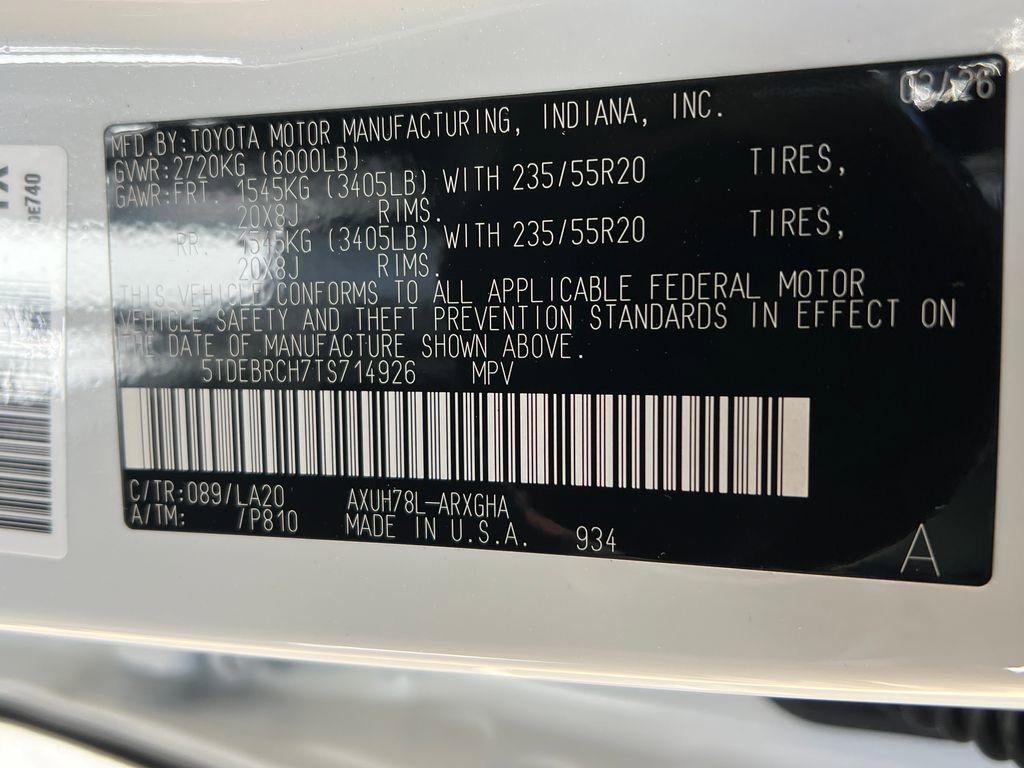 New 2026 Toyota Highlander Platinum image 28