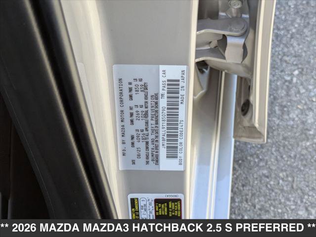New 2026 MAZDA MAZDA3 s image 15