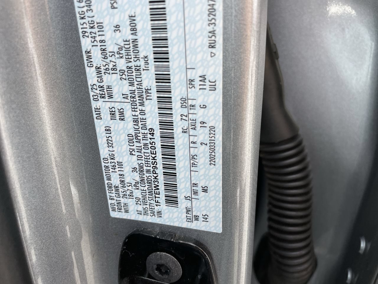 Used 2025 Ford F150 XLT w/ Equipment Group 301A Standard RWD image 33