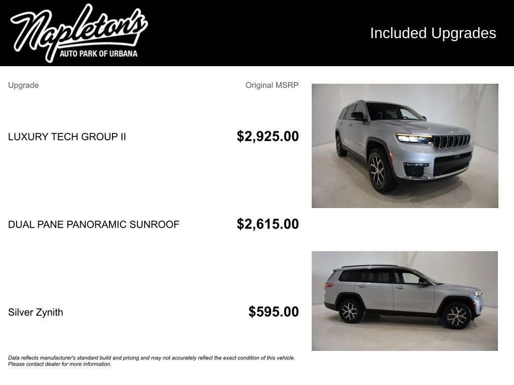 Used 2024 Jeep Grand Cherokee L Limited w/ Luxury Tech Group II image 27