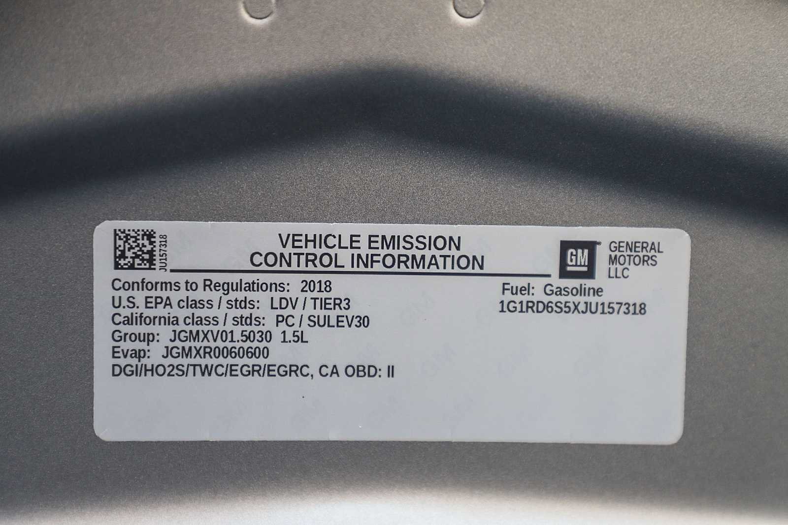 Used 2018 Chevrolet Volt Premier w/ Driver Confidence Package FWD image 28