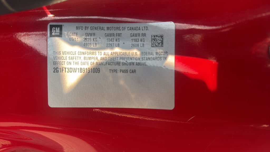 Used 2011 Chevrolet Camaro SS w/ LPO, Ground Effects Package RWD image 26
