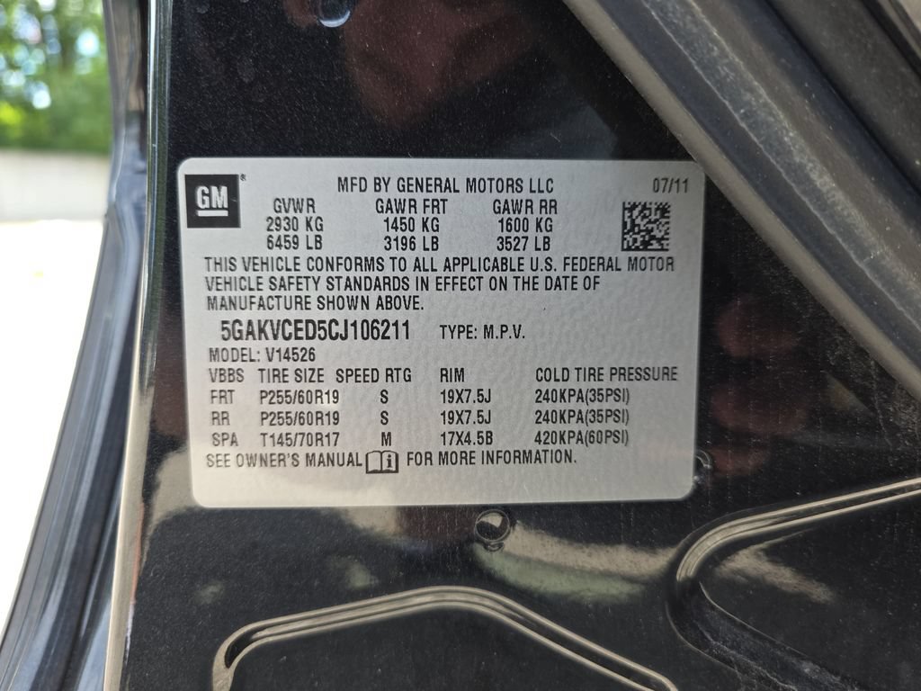 Used 2012 Buick Enclave Leather w/ Trailering Provision Package AWD/4WD image 37