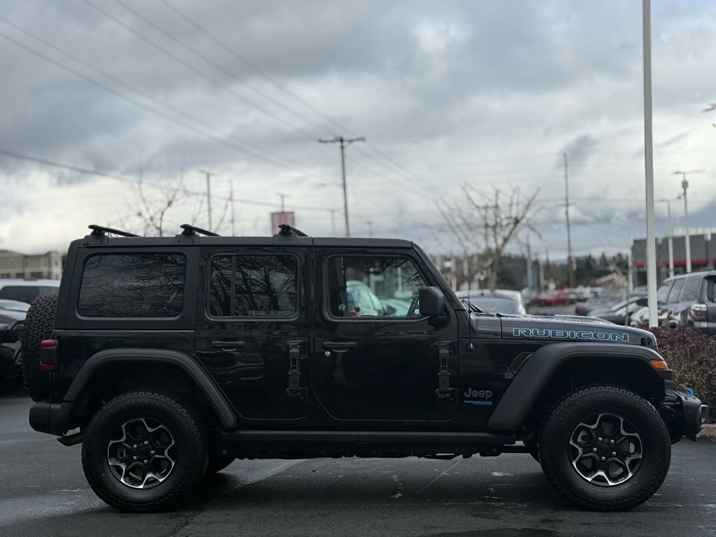 Used 2022 Jeep Wrangler Unlimited Rubicon 4xe w/ Steel Bumper Group image 6