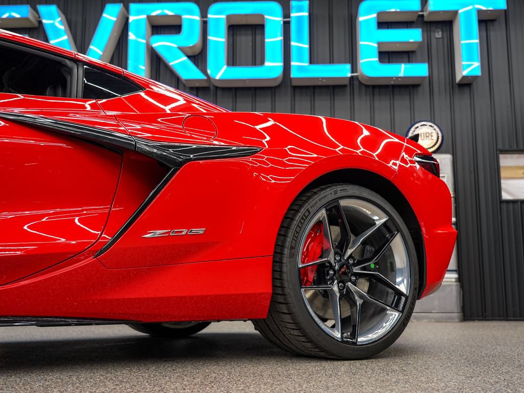 New 2027 Chevrolet Corvette Z06 w/ Chrome Exterior Badge Package RWD image 9