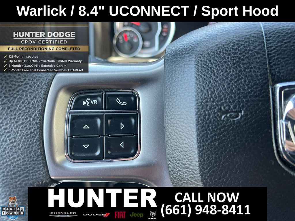Certified 2022 RAM 1500 Classic Warlock w/ Electronics Group RWD image 24