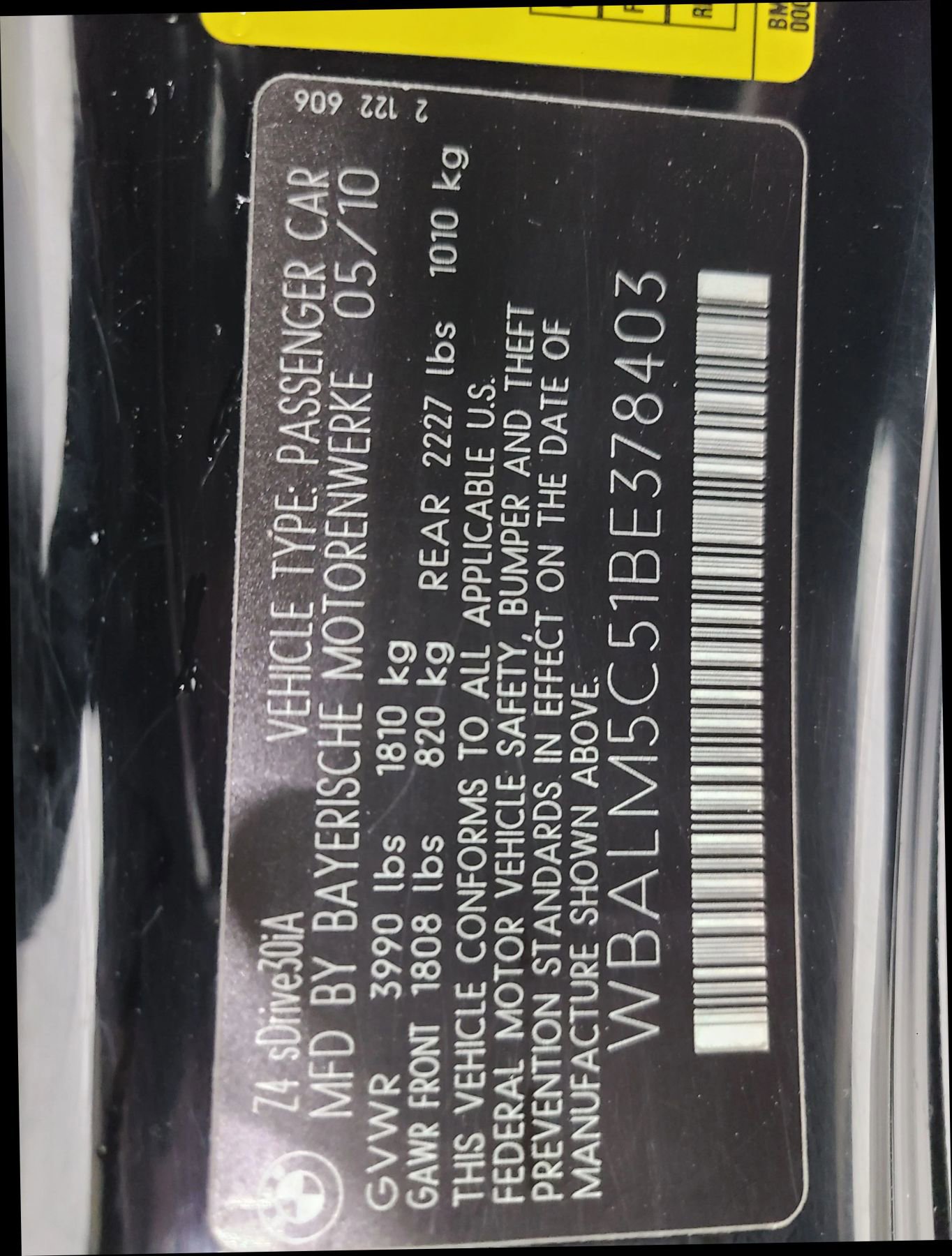 Used 2011 BMW Z4 sDrive30i RWD image 3