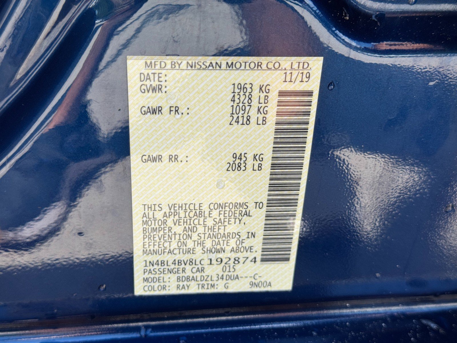 Used 2020 Nissan Altima 2.5 S FWD image 38