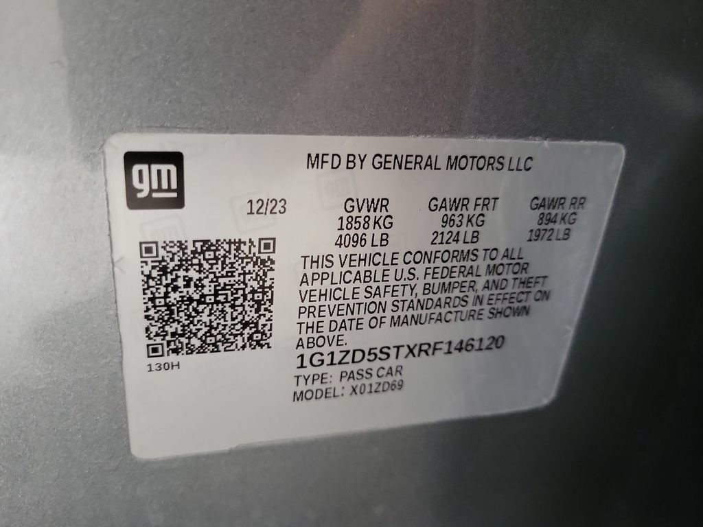 Certified 2024 Chevrolet Malibu LT FWD image 27
