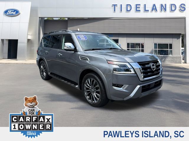 Used 2023 Nissan Armada Platinum w/ Captain's Chairs Package RWD 360° Tour