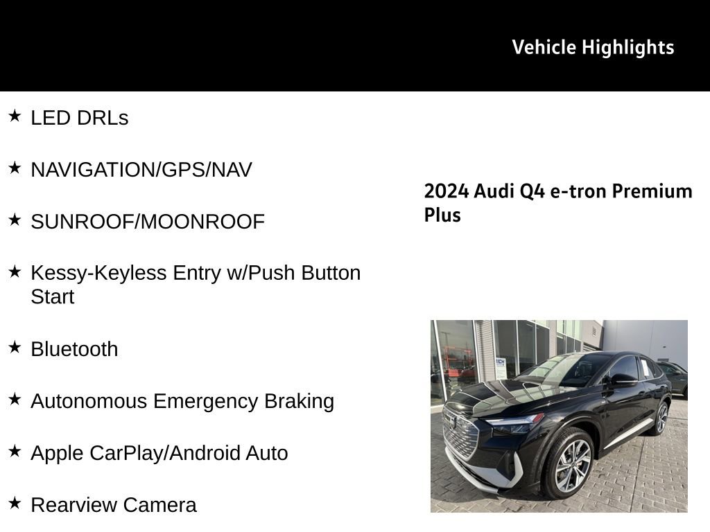 Used 2024 Audi Q4 e-tron Premium Plus image 27