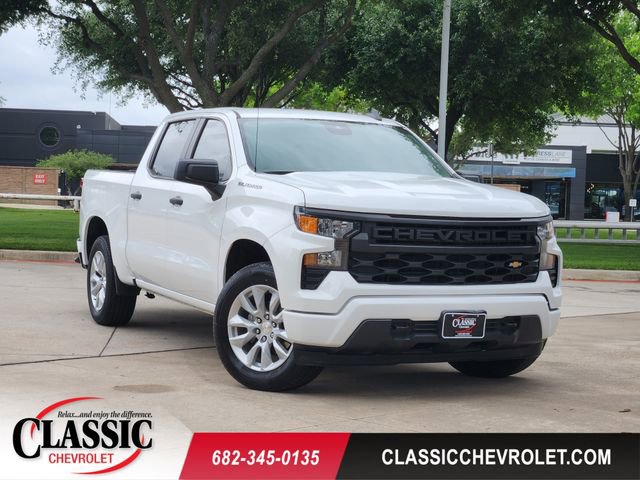 Used 2024 Chevrolet Silverado 1500 Custom w/ LPO, Dark Essentials Package RWD image 1