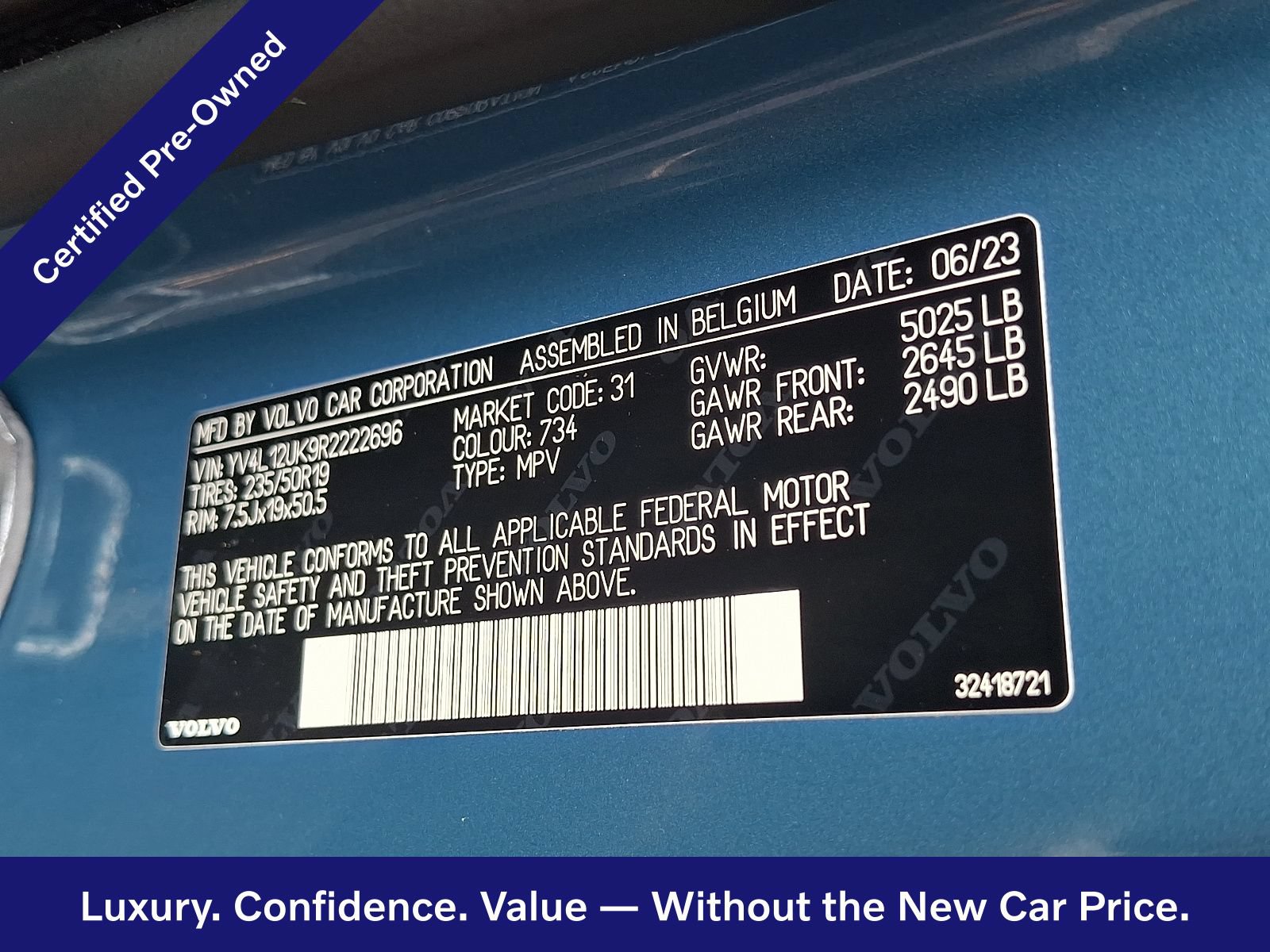 Certified 2024 Volvo XC40 B5 Core AWD/4WD image 30