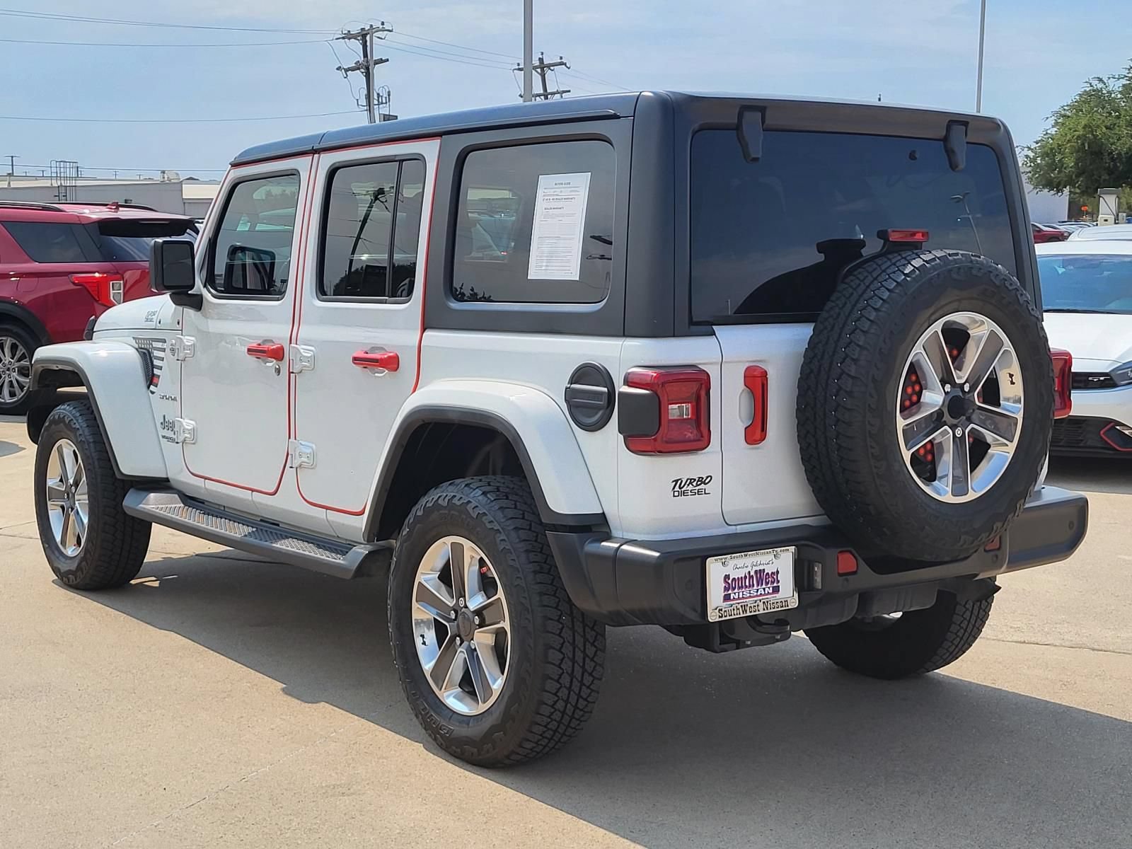 Used 2020 Jeep Wrangler Unlimited Sahara AWD/4WD image 7