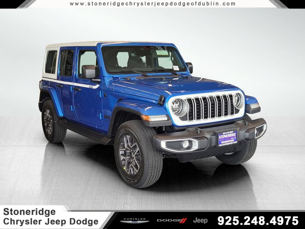 New 2026 Jeep Wrangler Unlimited Sahara w/ Whitecap Package