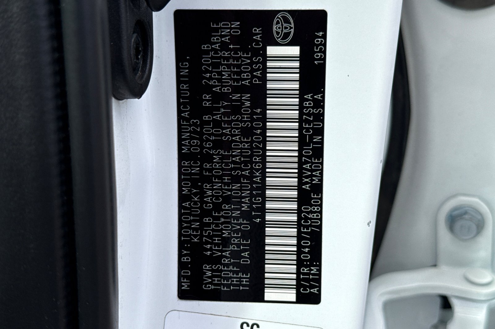 Certified 2024 Toyota Camry SE FWD image 26
