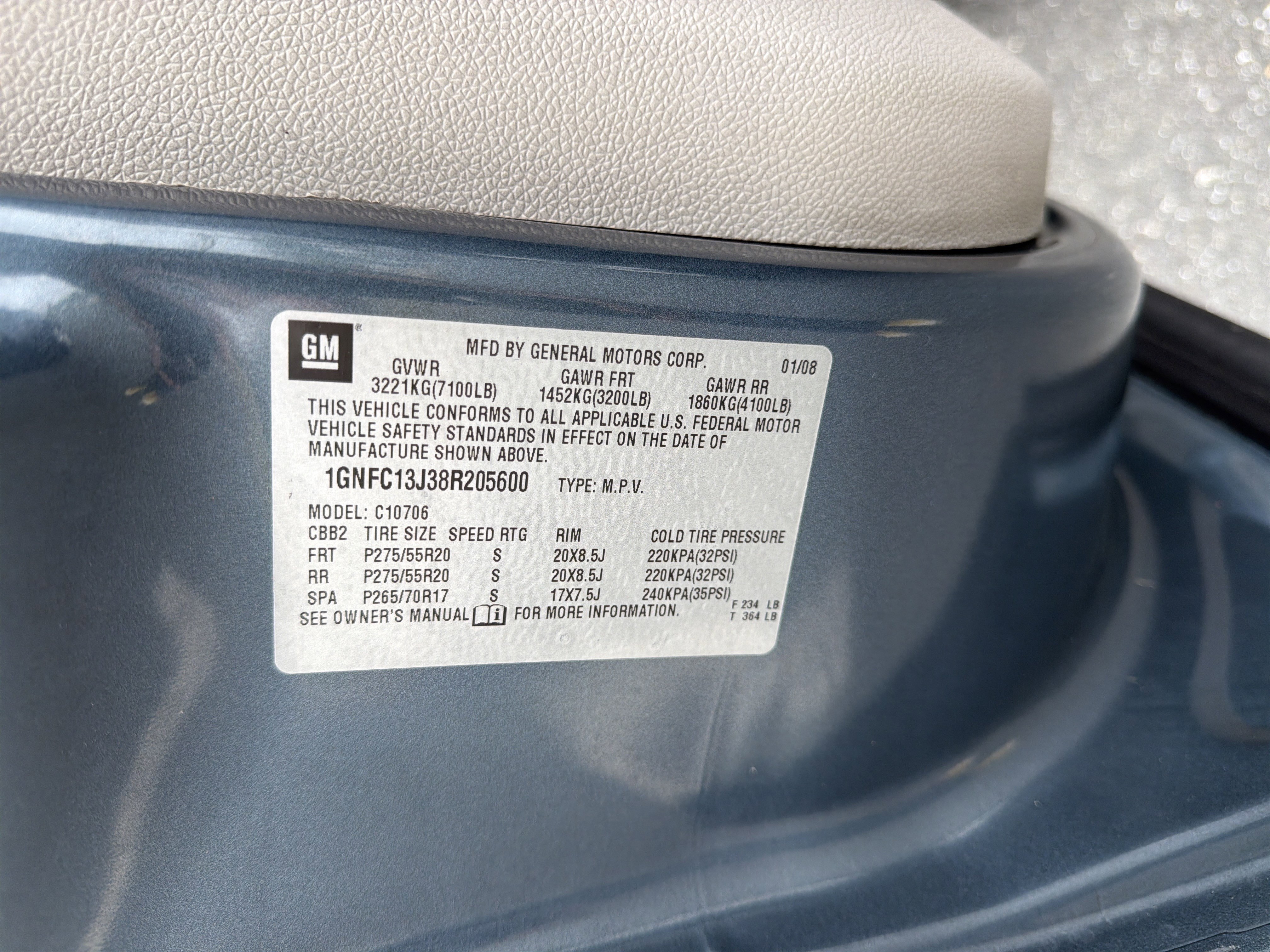 Used 2008 Chevrolet Tahoe LT w/ Convenience Package 1 image 30