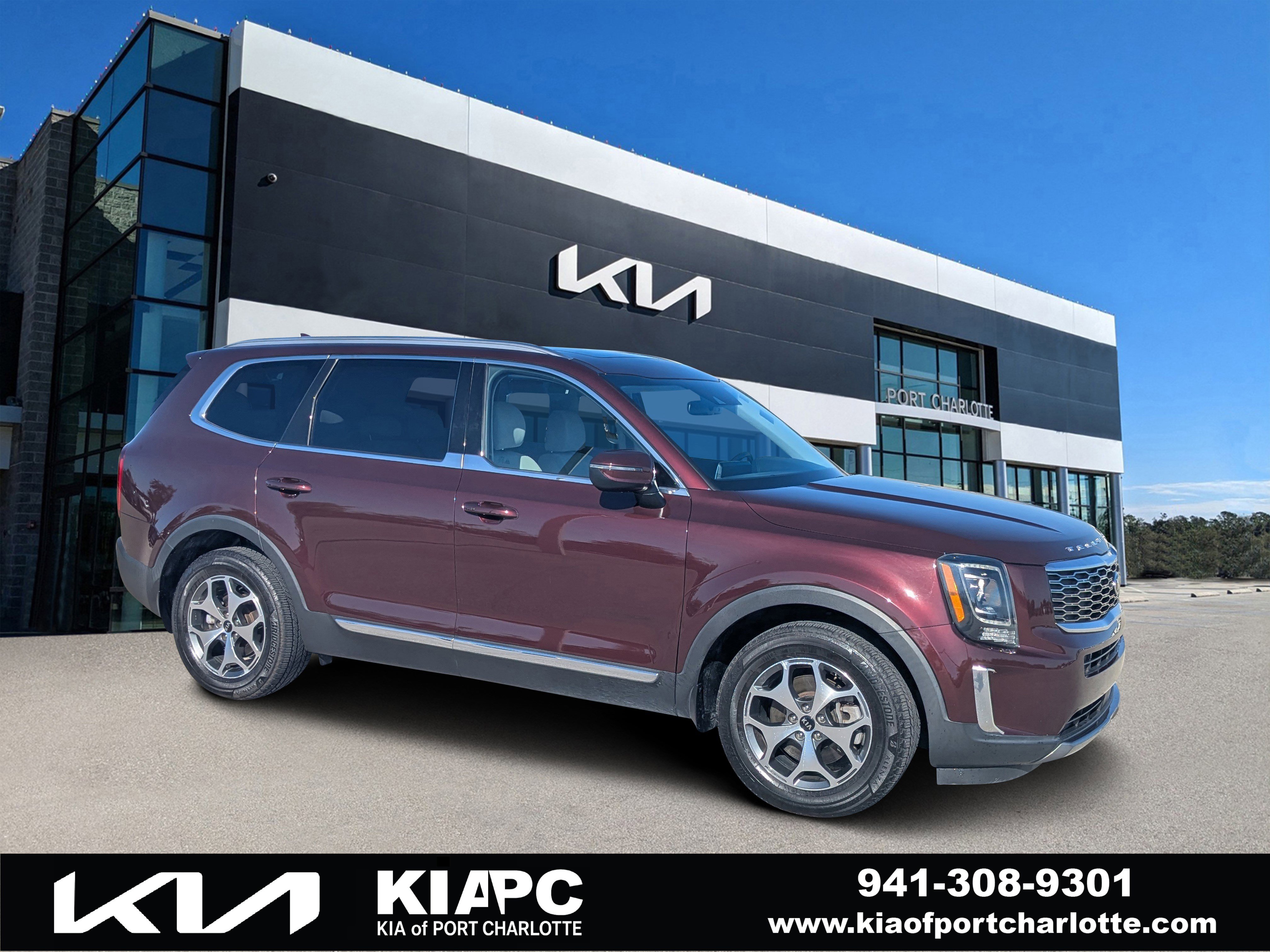 Certified 2021 Kia Telluride EX FWD image 1