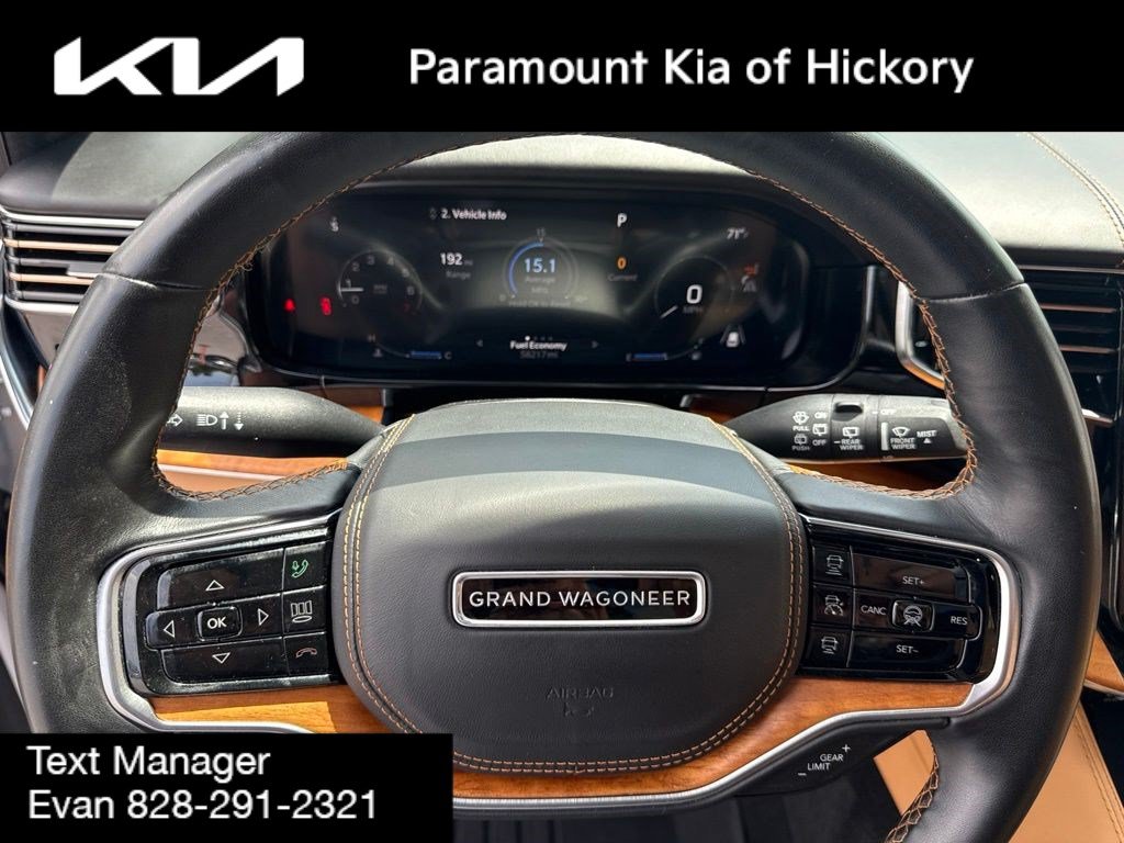 Used 2022 Jeep Grand Wagoneer Series III AWD/4WD image 39