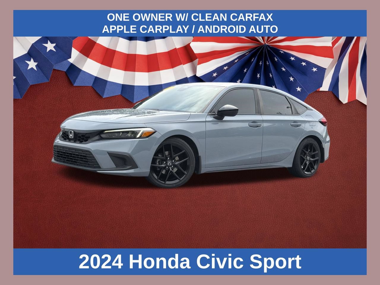 Used 2024 Honda Civic Sport image 1