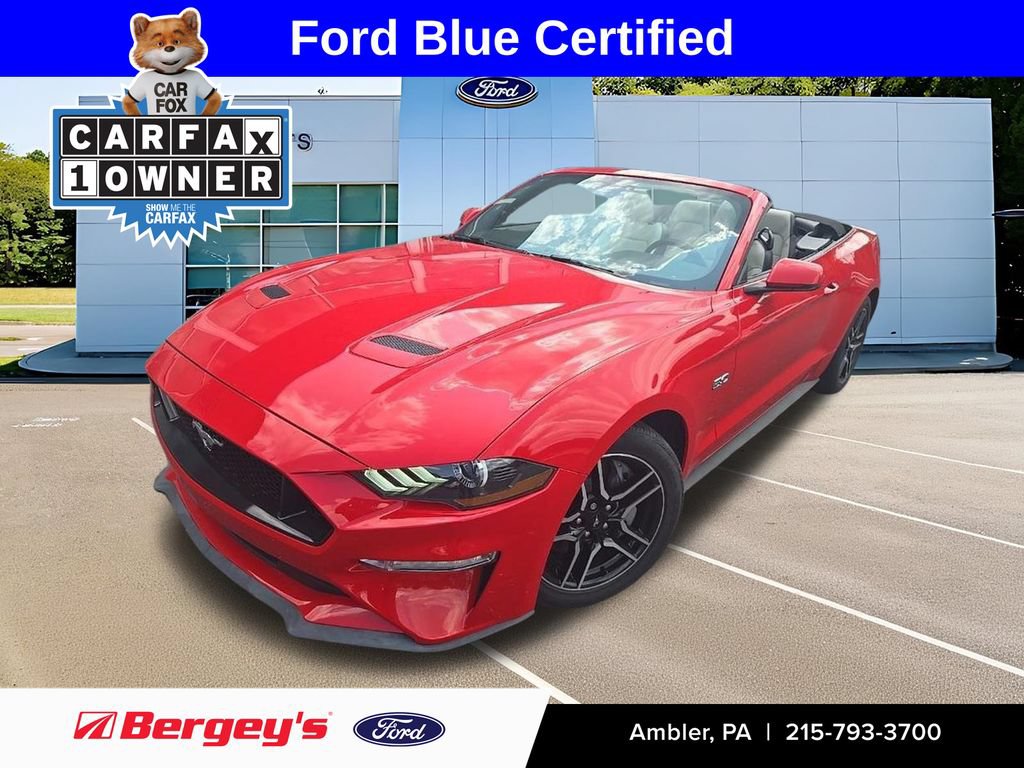 Certified 2019 Ford Mustang GT Premium w/ Ford Safe & Smart Package