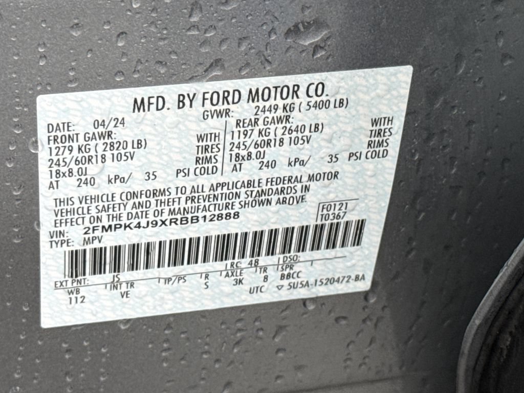 Used 2024 Ford Edge SEL w/ Convenience Package AWD/4WD image 29
