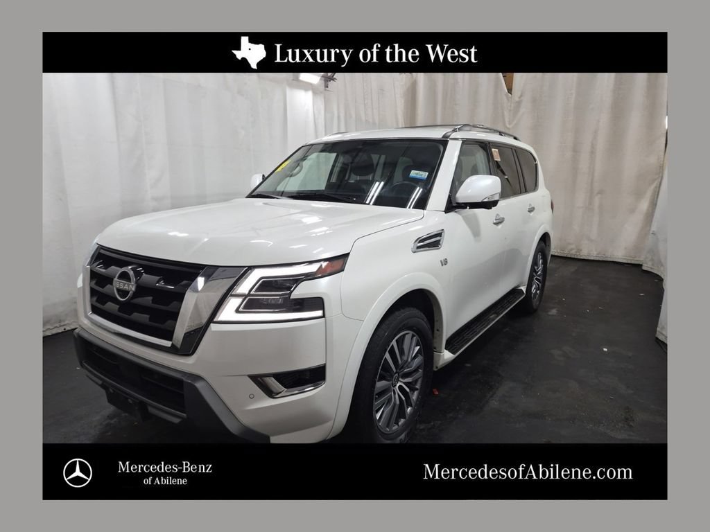 Used 2022 Nissan Armada SL w/ Captain's Chairs Package