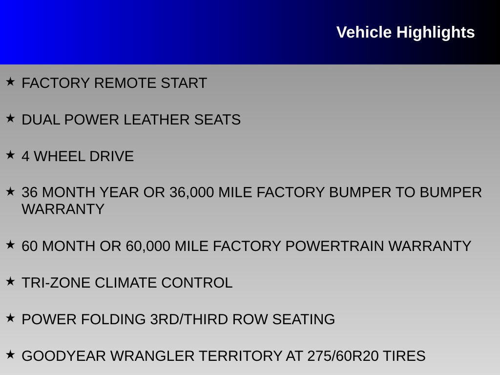 Used 2026 GMC Yukon AT4 Ultimate w/ LPO, Floor Liner Package AWD/4WD image 16