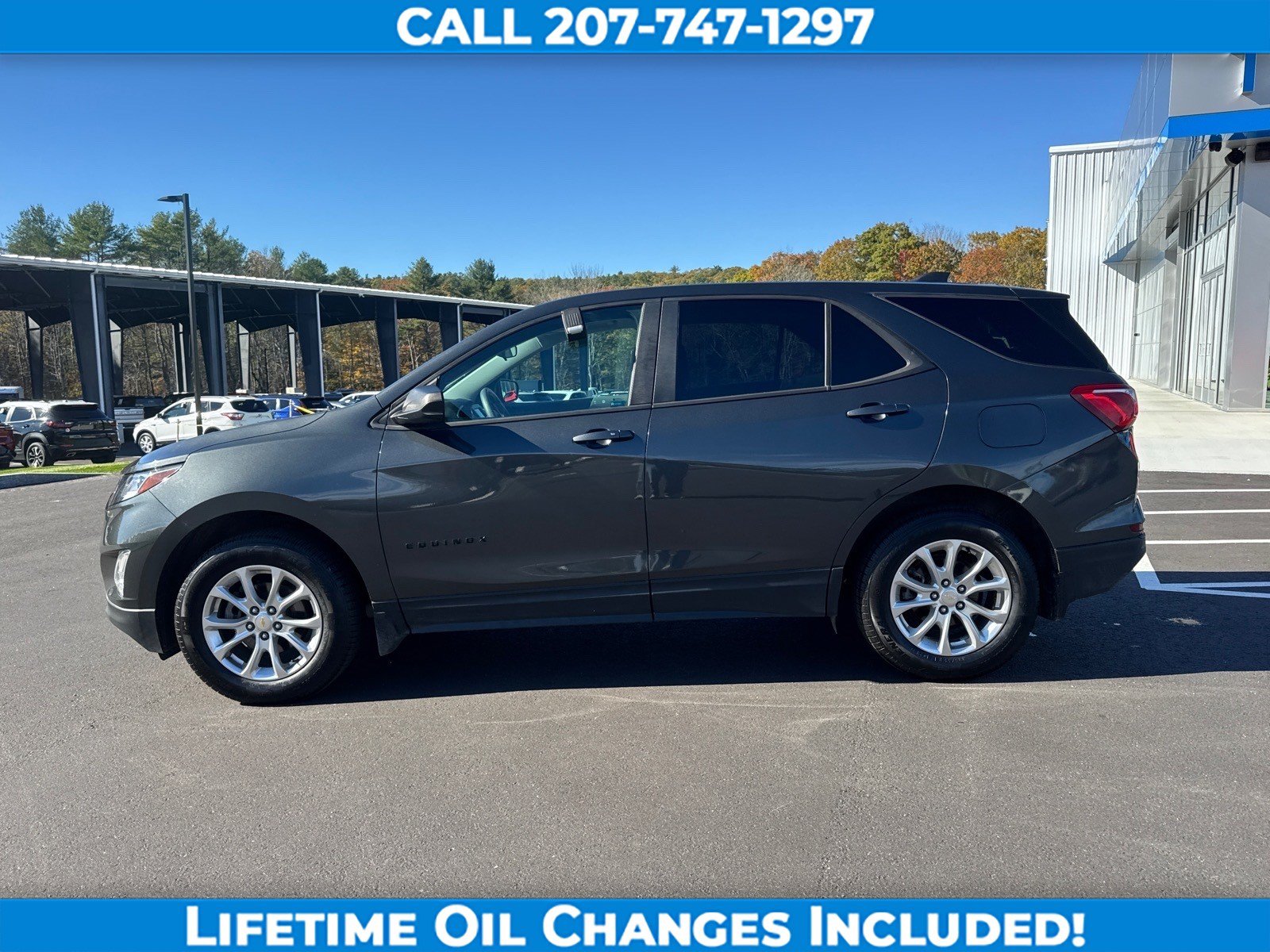 Used 2021 Chevrolet Equinox LS w/ LPO, Blackout Package AWD/4WD image 8