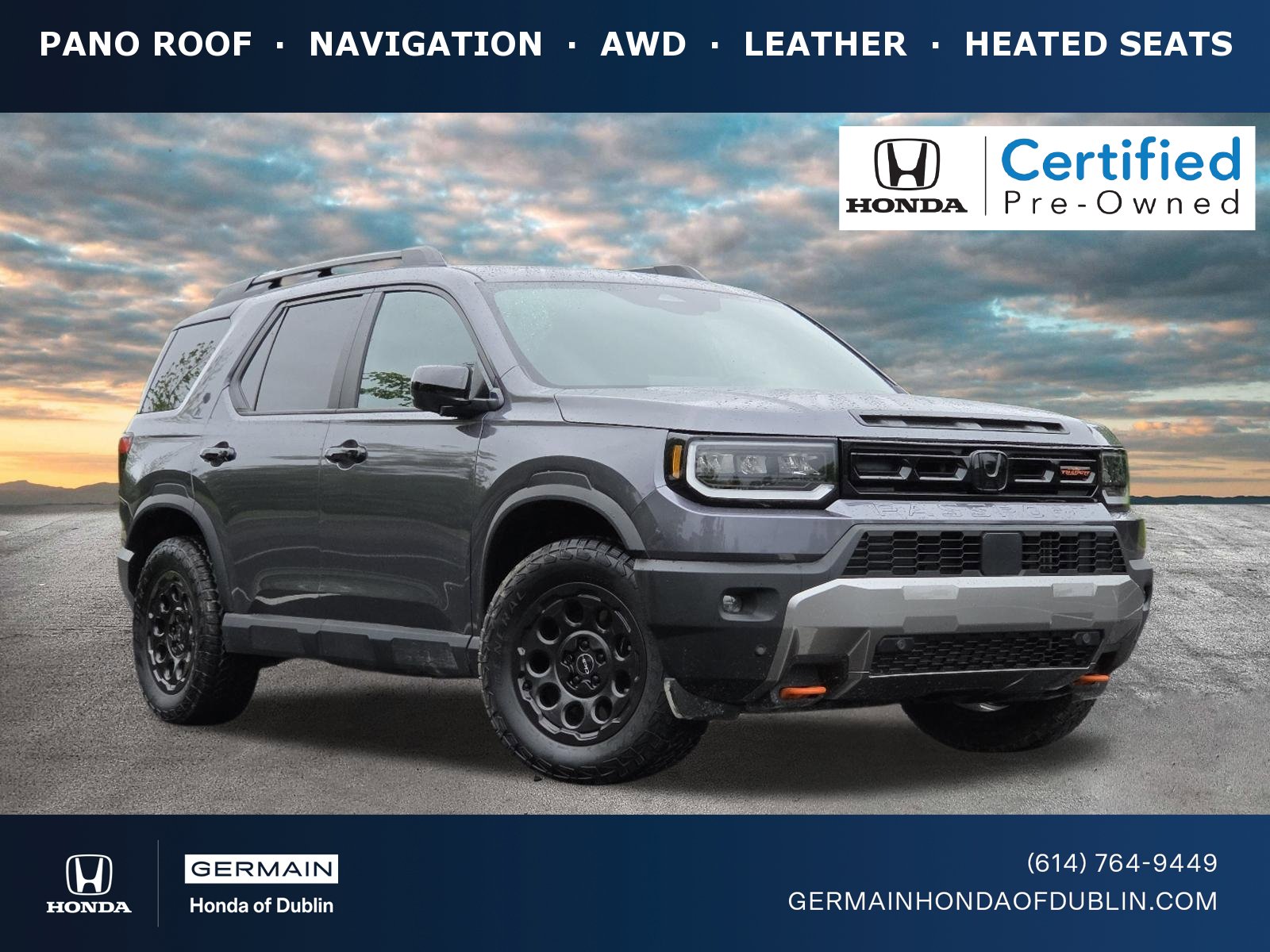 Certified 2026 Honda Passport TrailSport image 1