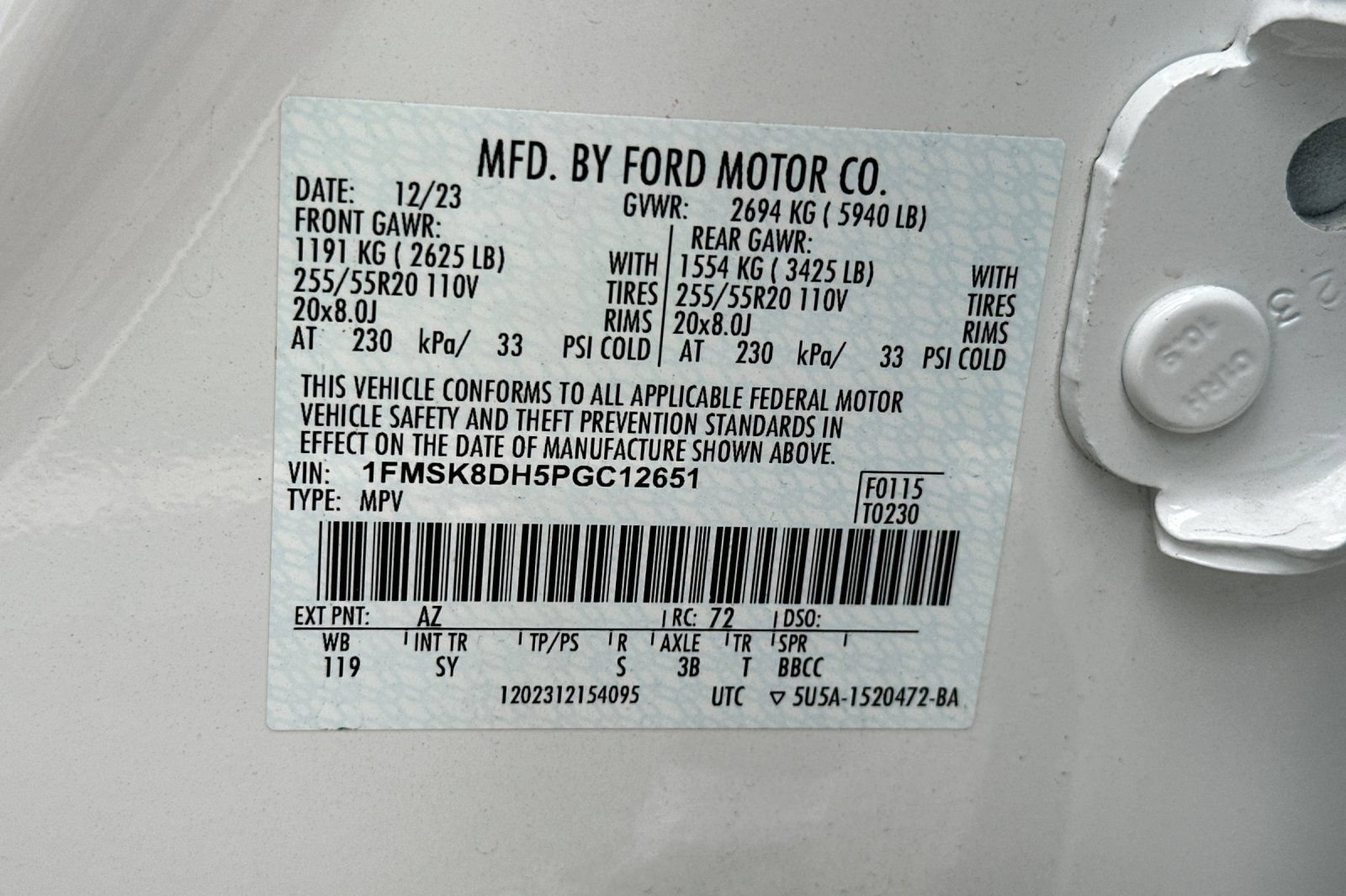 Used 2023 Ford Explorer XLT w/ Equipment Group 202A AWD/4WD image 29