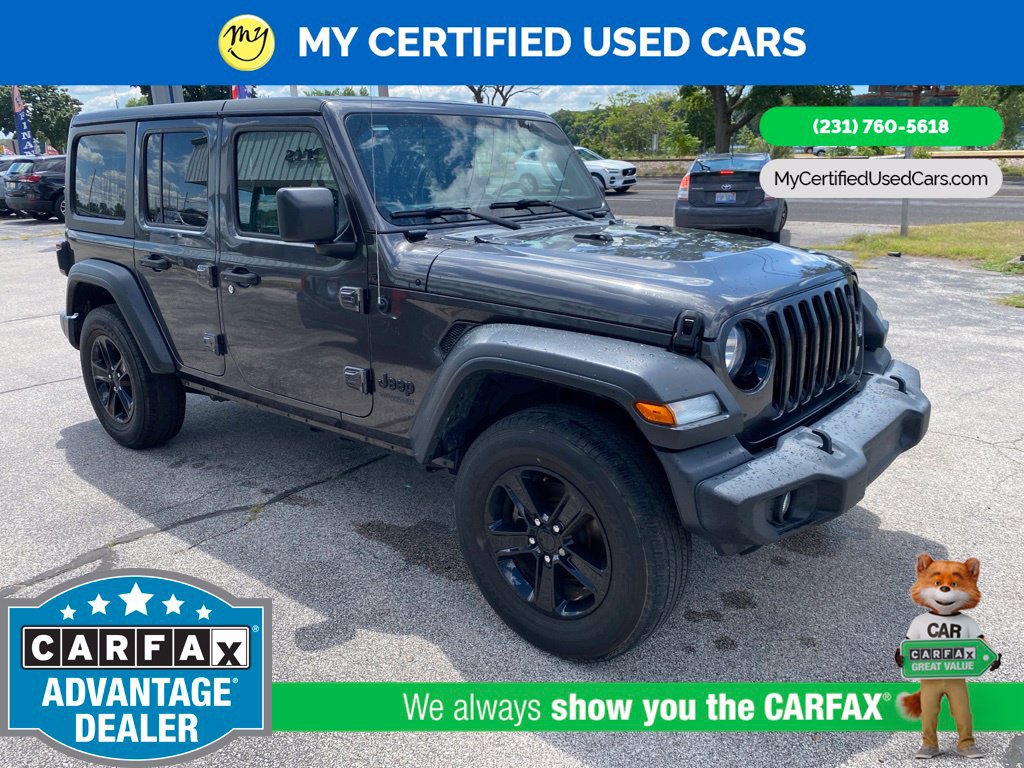 Used 2020 Jeep Wrangler Unlimited Sport AWD/4WD image 3