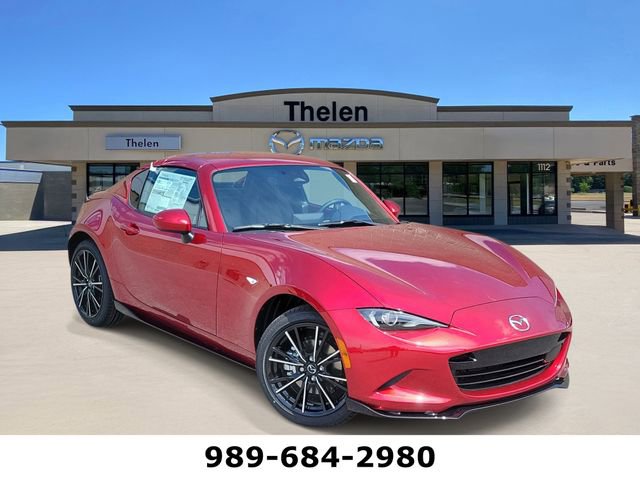 New 2026 MAZDA MX-5 Miata RF Grand Touring w/ Appearance Package RWD 360° Tour