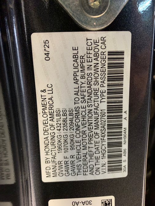 Used 2025 Honda Accord SE image 54