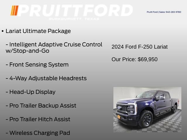 Used 2024 Ford F250 Lariat w/ Lariat Ultimate Package image 18