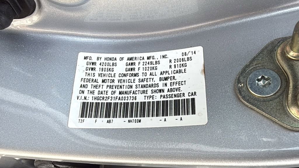 Used 2015 Honda Accord LX image 38