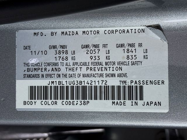 Used 2011 MAZDA MAZDA3 i Sport image 27