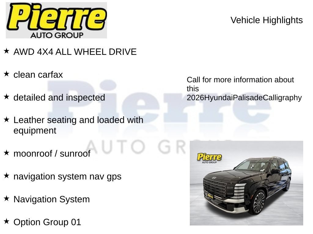Used 2026 Hyundai Palisade Calligraphy AWD/4WD image 7