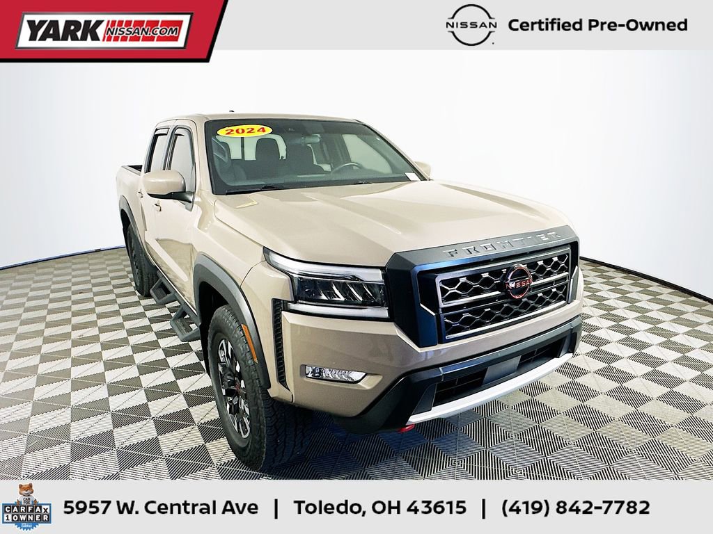 Certified 2024 Nissan Frontier PRO-4X w/ Technology Package AWD/4WD 360° Tour