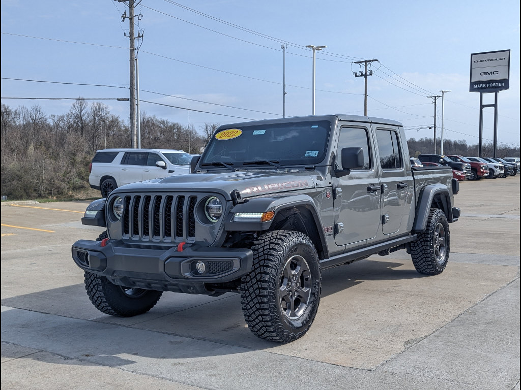 Used 2022 Jeep Gladiator Rubicon w/ LED Lighting Group AWD/4WD image 1