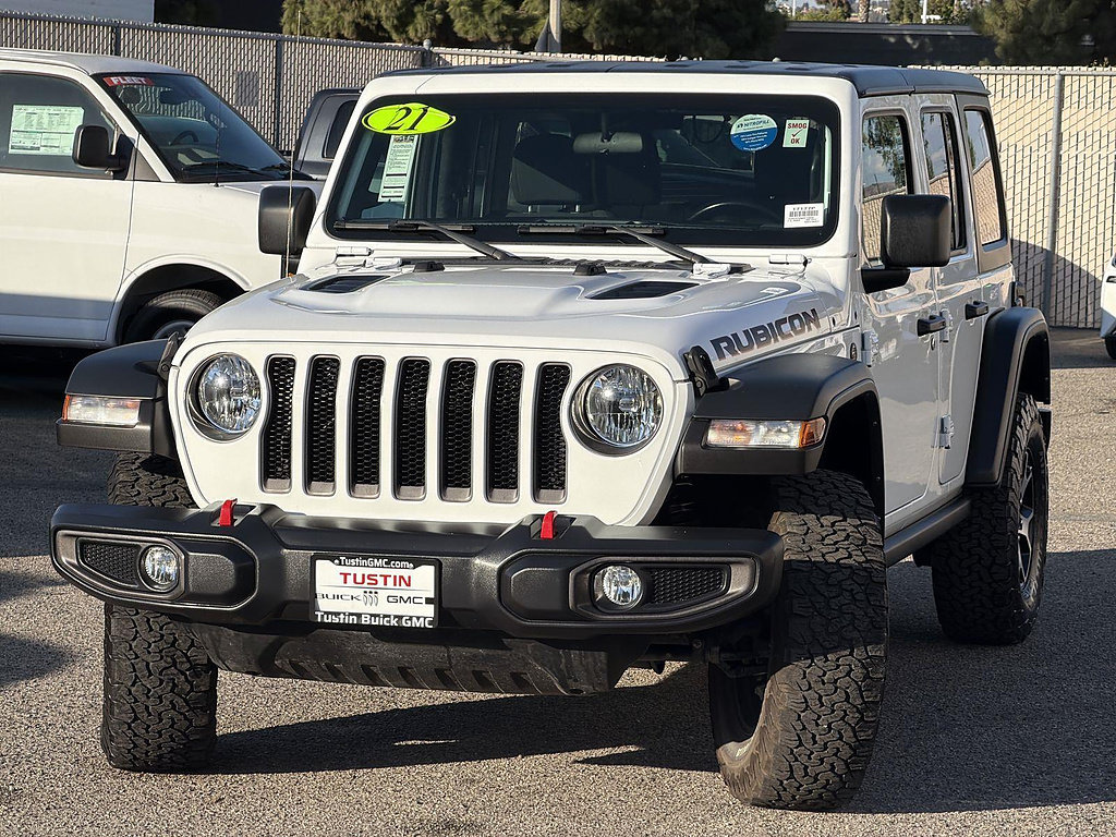 Used 2021 Jeep Wrangler Unlimited Rubicon AWD/4WD image 3