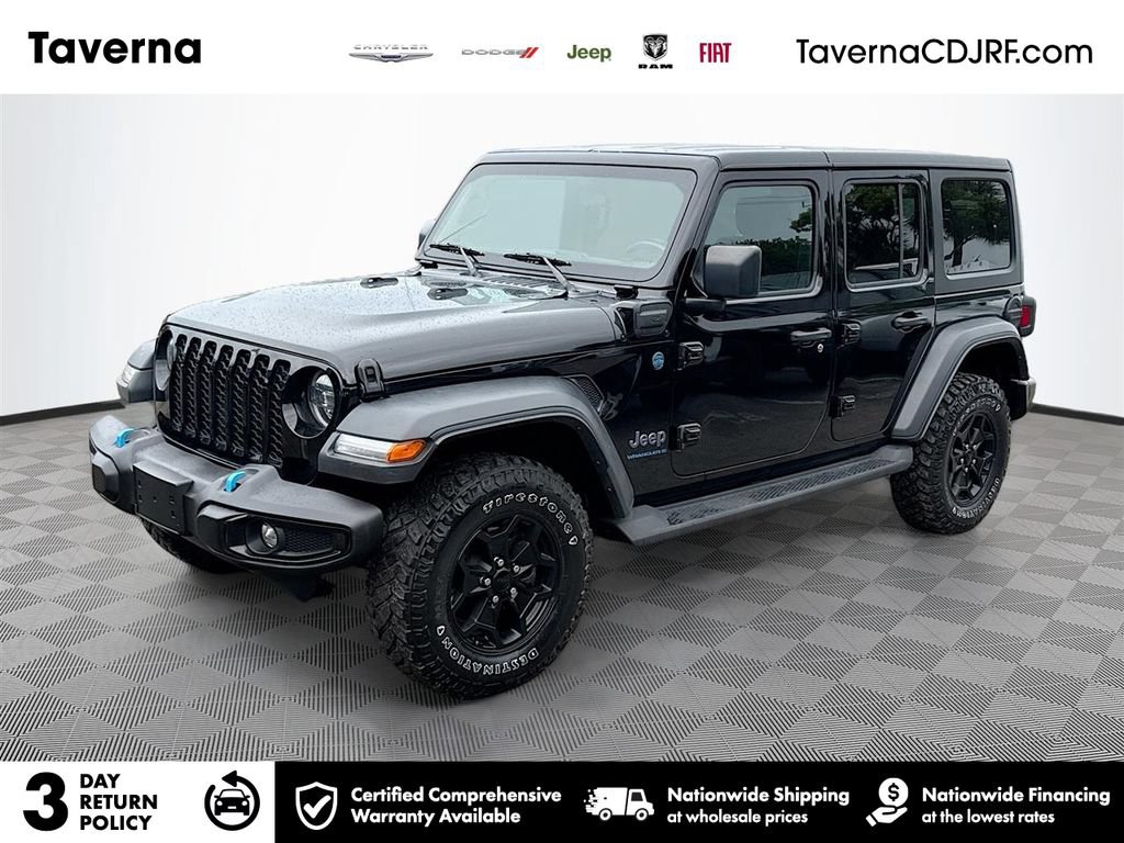Used 2023 Jeep Wrangler Unlimited w/ Cold Weather Group AWD/4WD image 1
