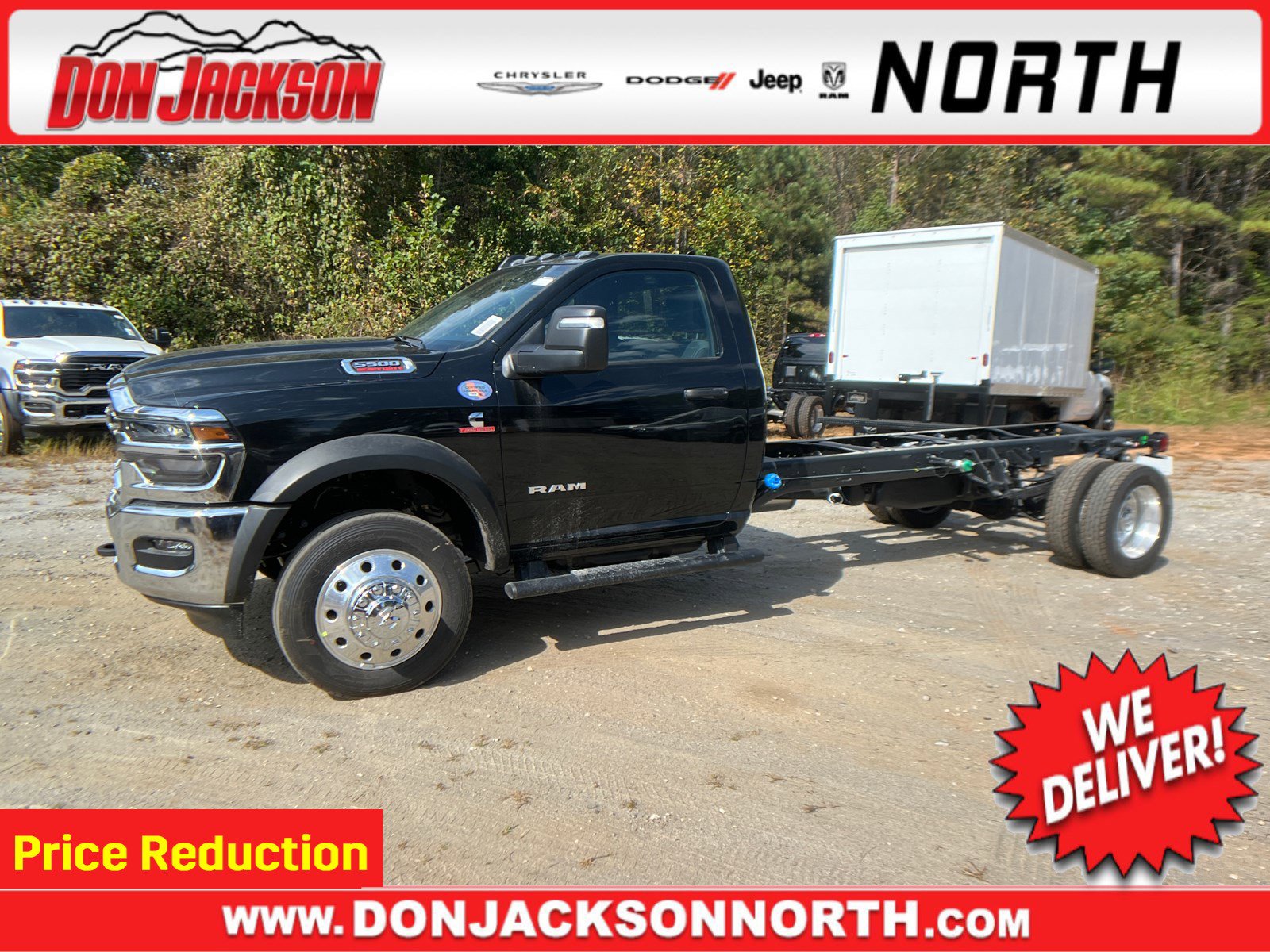 New 2025 RAM 5500 4x4 Regular Cab